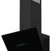 Exquisit Dunstabzugshaube KFD617-2L Schwarz | Metallfettfilter | Touch-Control