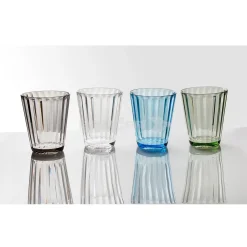 Brunner Trinkgläser JAZZ - 4er Set - 4 Farben - Bruchfester Kunststoff - 300ml