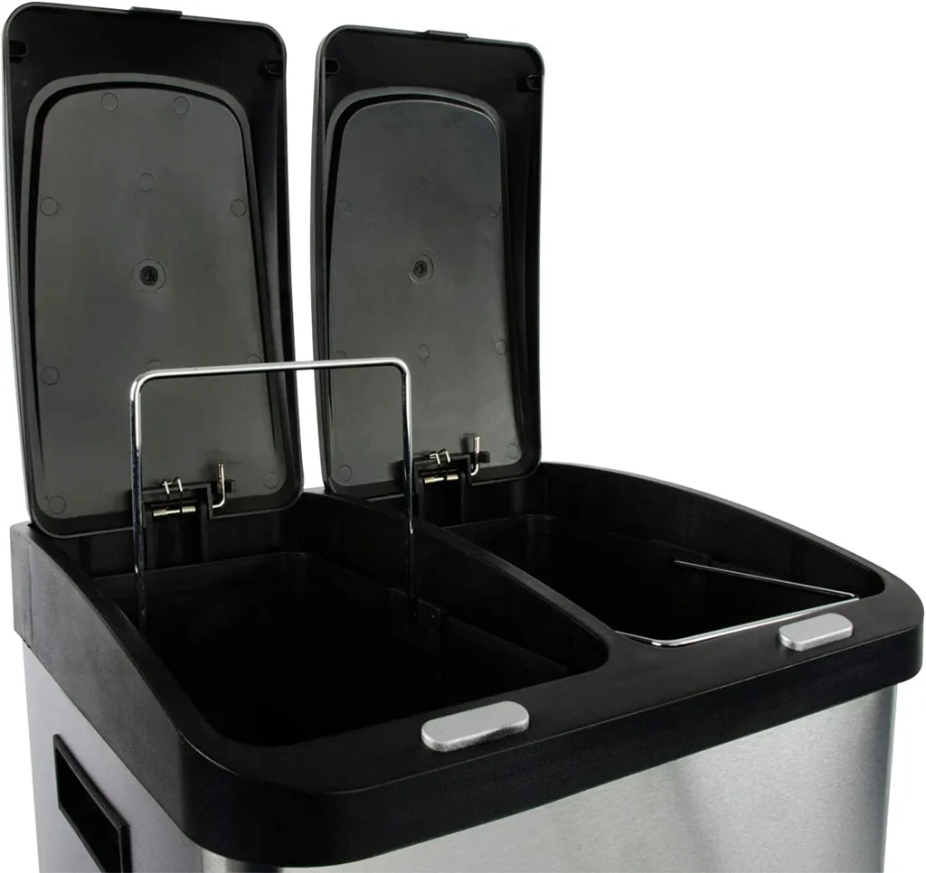 Floordirekt Mülleimer James Trennsystem Mit 3 Kammern – Bild 3