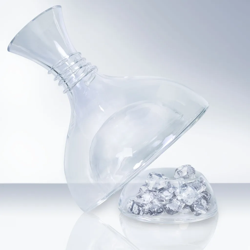 Weinregal-Profi Dekanter Mit Eisschale