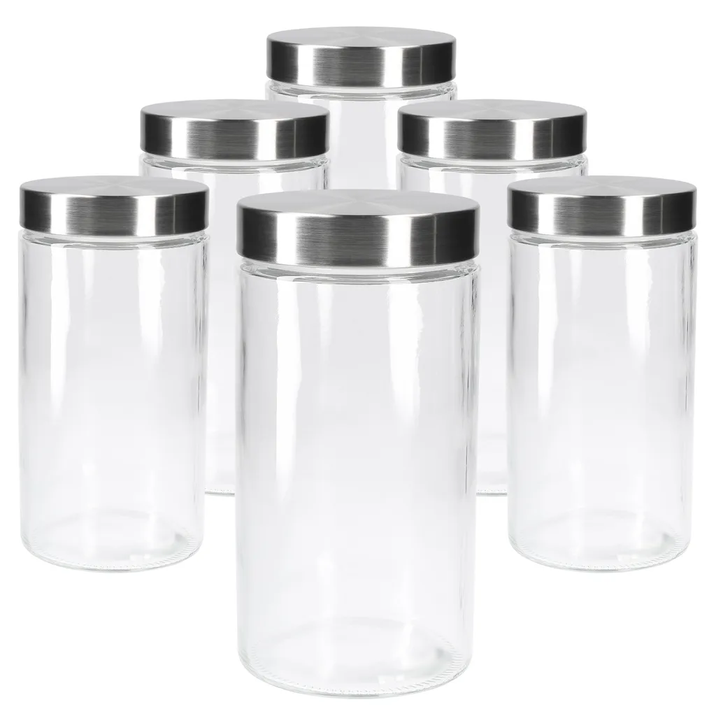 MamboCat 6er Set Bera Vorratsglas 1.7L – Bild 2