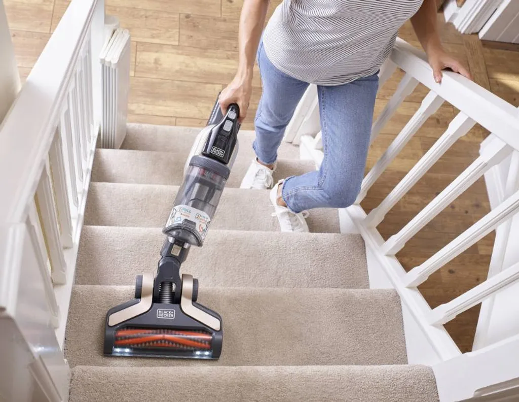 Black & Decker BHFEV36B2D Akku-Handstaubsauger Mit Stiel Digital Motor Gold – Bild 6