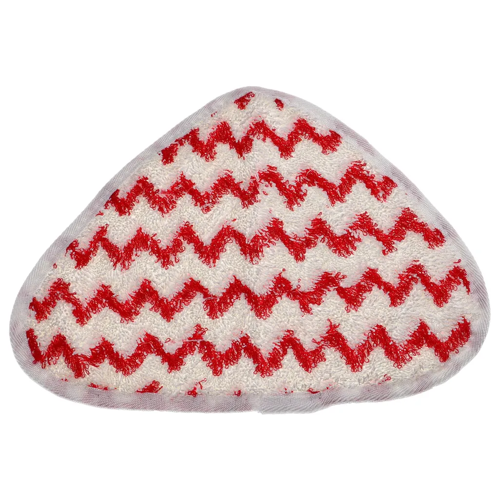 Vhbw 5x Wischbezug Ersatz Für Vileda 146576 Für Dampfreiniger, Dampfmop - Mikrofaser, Rot, Weiß – Bild 2