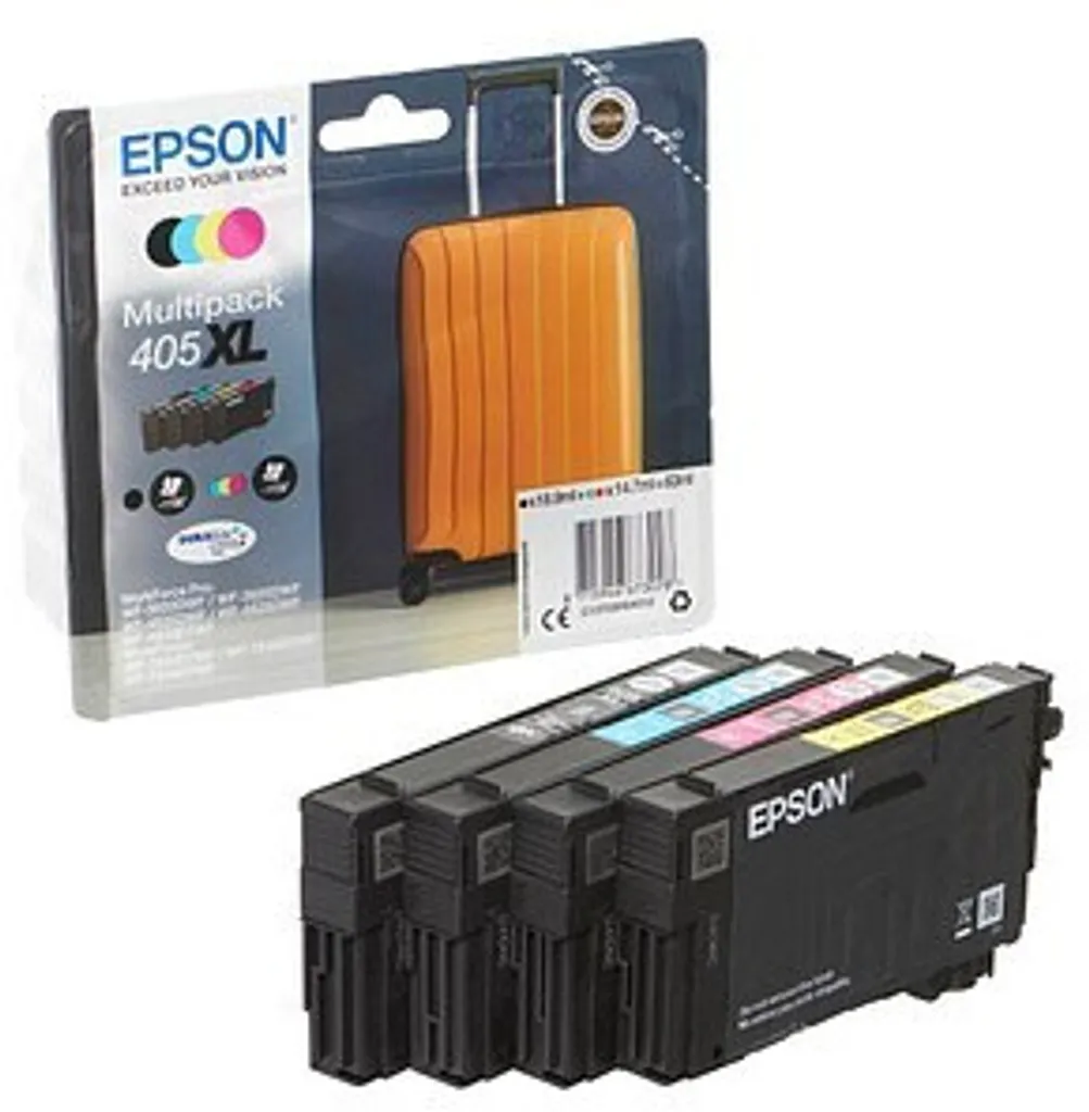Epson® Epson 405XL DURABrite Ultra - Original - Tinte Auf Pigmentbasis - Schwarz - Cyan - Magenta - Gelb - – Bild 6