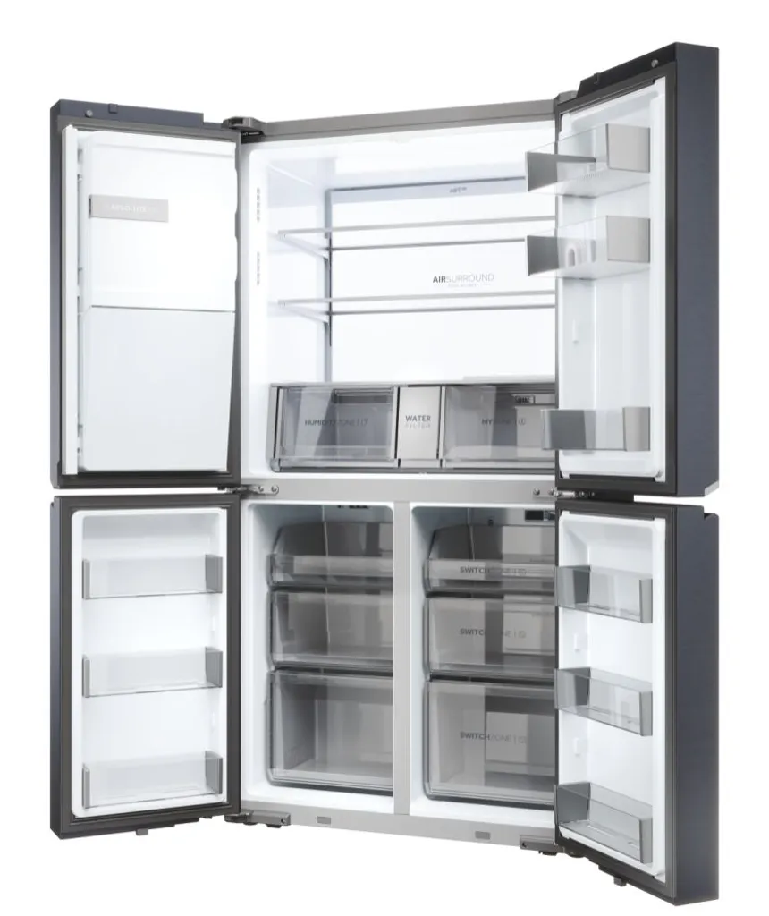 Haier - HCR7918EIMB - Multi-Door - Black Inox - NoFrost - Festwasseranschluß – Bild 7
