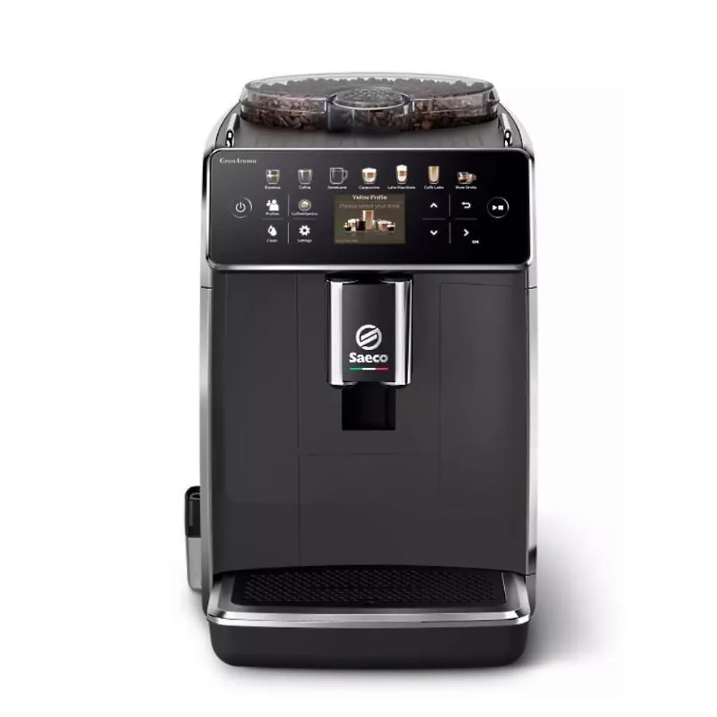 Philips Saeco SM6580/10 GranAroma Kaffeevollautomat Mit Farbigem Display Edelstahl – Bild 4