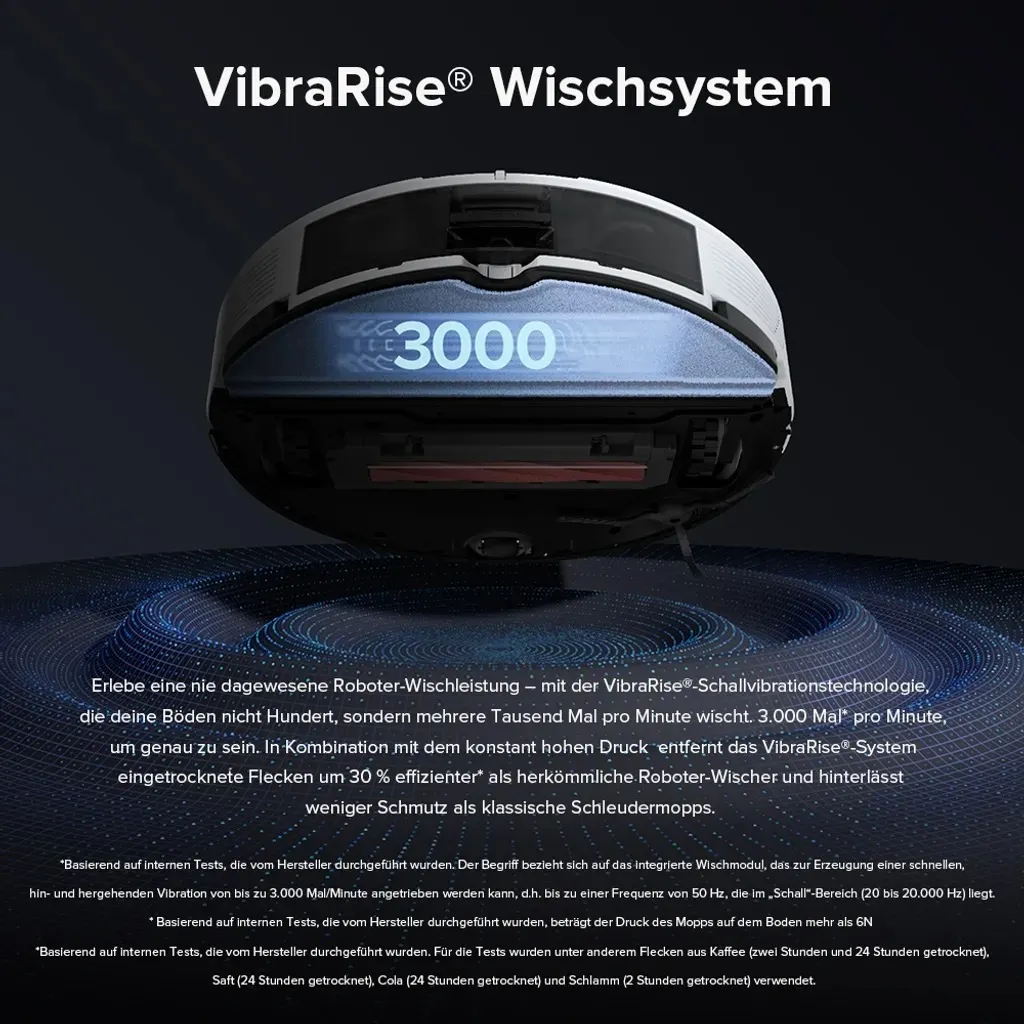 Roborock S7 Pro Ultra +ROZI Turmventilator 120° Luftfilterung Negative Ionen 35W EU – Bild 9