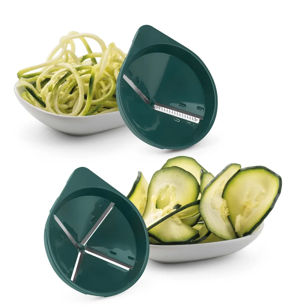 Genius Super Julietti 12tlg Spiralschneider - Gemüseschneider Für Dekorative Spiralen Und Juliettis - Zoodle Maker Für Low Carb-Pasta; A81301 – Bild 2