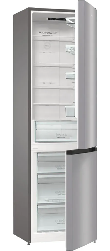 Gorenje NRK 6202 ES4 Kühl-Gefrierkombination / 200 Cm / 331 L / No Frost Plus / Multi Airflow System / Silber / Metallisch – Bild 11