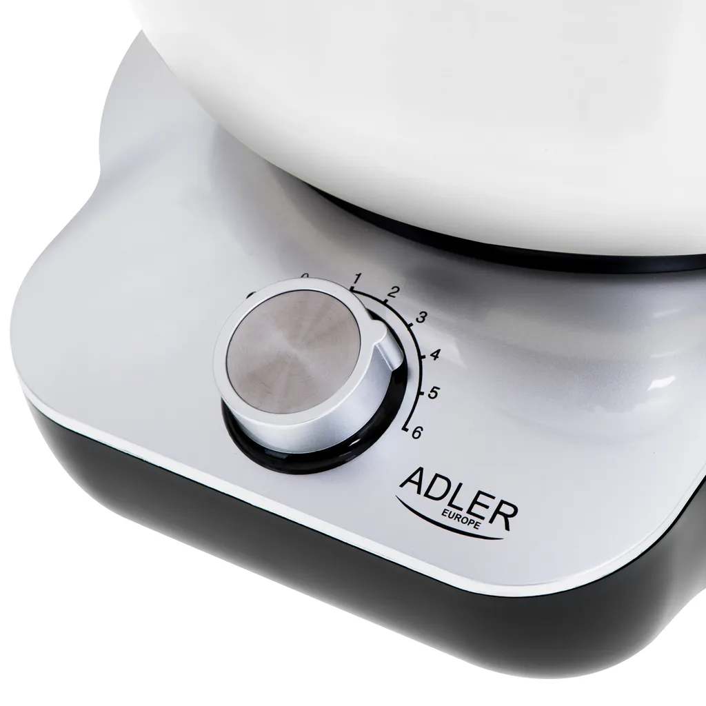 Adler AD 4222 KÃ1/4chenmaschine, Kunststoffgehäuse, 1200 Watt, 5 L Behälter, 7 Geschwindigkeiten – Bild 7
