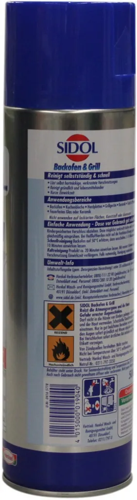 Henkel Sidol Bref Power Backofen & Grill Reiniger 500ml-10 Min. Kraft-Formel – Bild 13