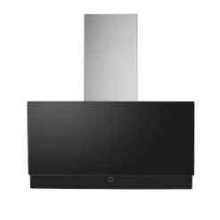 PKM Dunstabzugshaube Vertikalhaube Wandesse Kopffreihaube V1-60A+BTY 60cm Schwarz