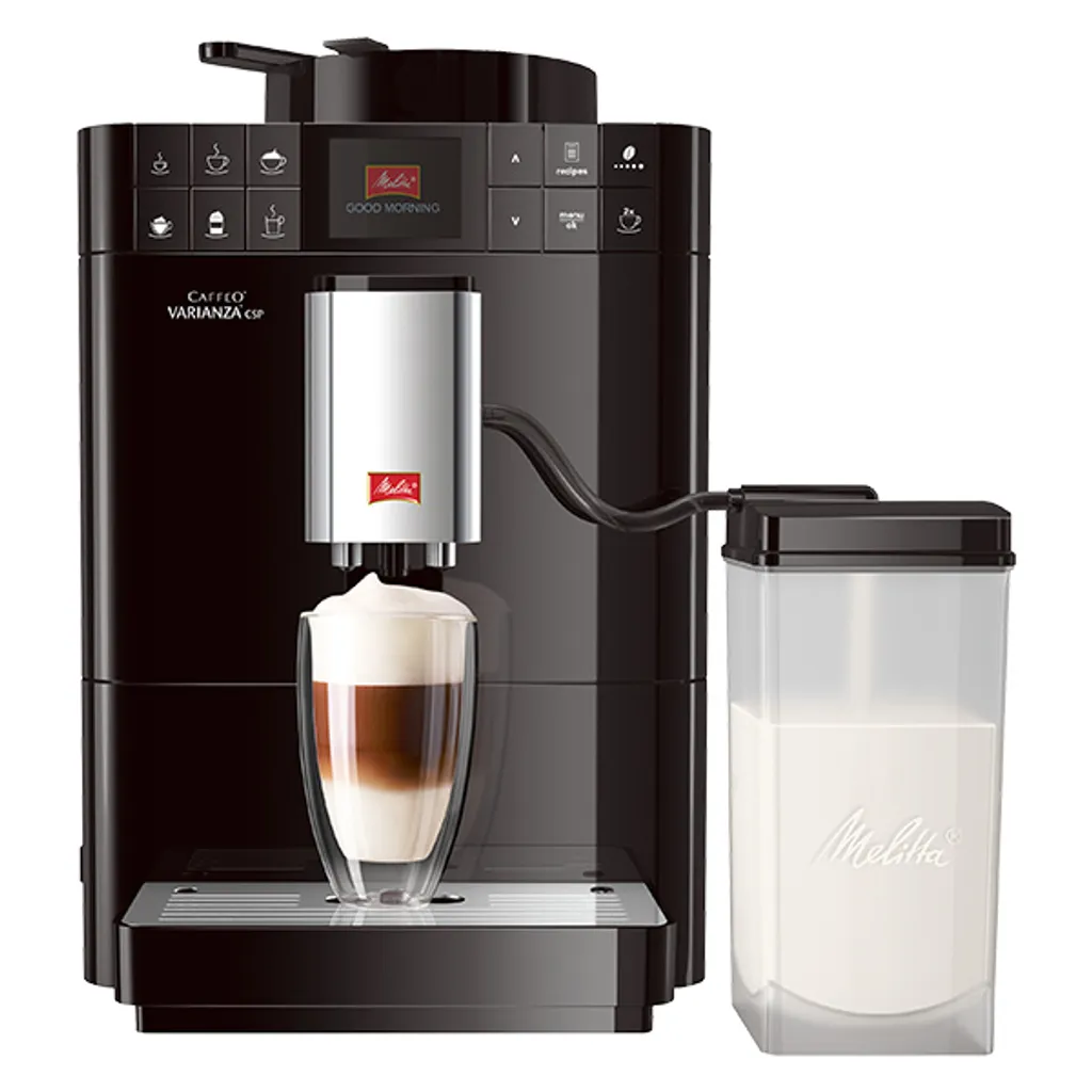 Melitta Caffeo Varianza CSP F570-101 Kaffeevollautomat Mit Milchbehälter, One Touch Funktion - Silber – Bild 12