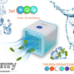 Adler 3 In 1 Luftkühler, Luftreiniger Und Befeuchter 3 Speed Ventilator Klimagerät