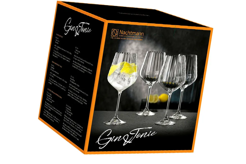 Nachtmann Cocktailglas Gin&Tonic 640ml, Klar (4er Pack) – Bild 10