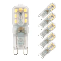 PMS 10x G9 3W LED Glühbirne Kaltweiß Birne Leuchtmittel Ersatz Halogen 20W