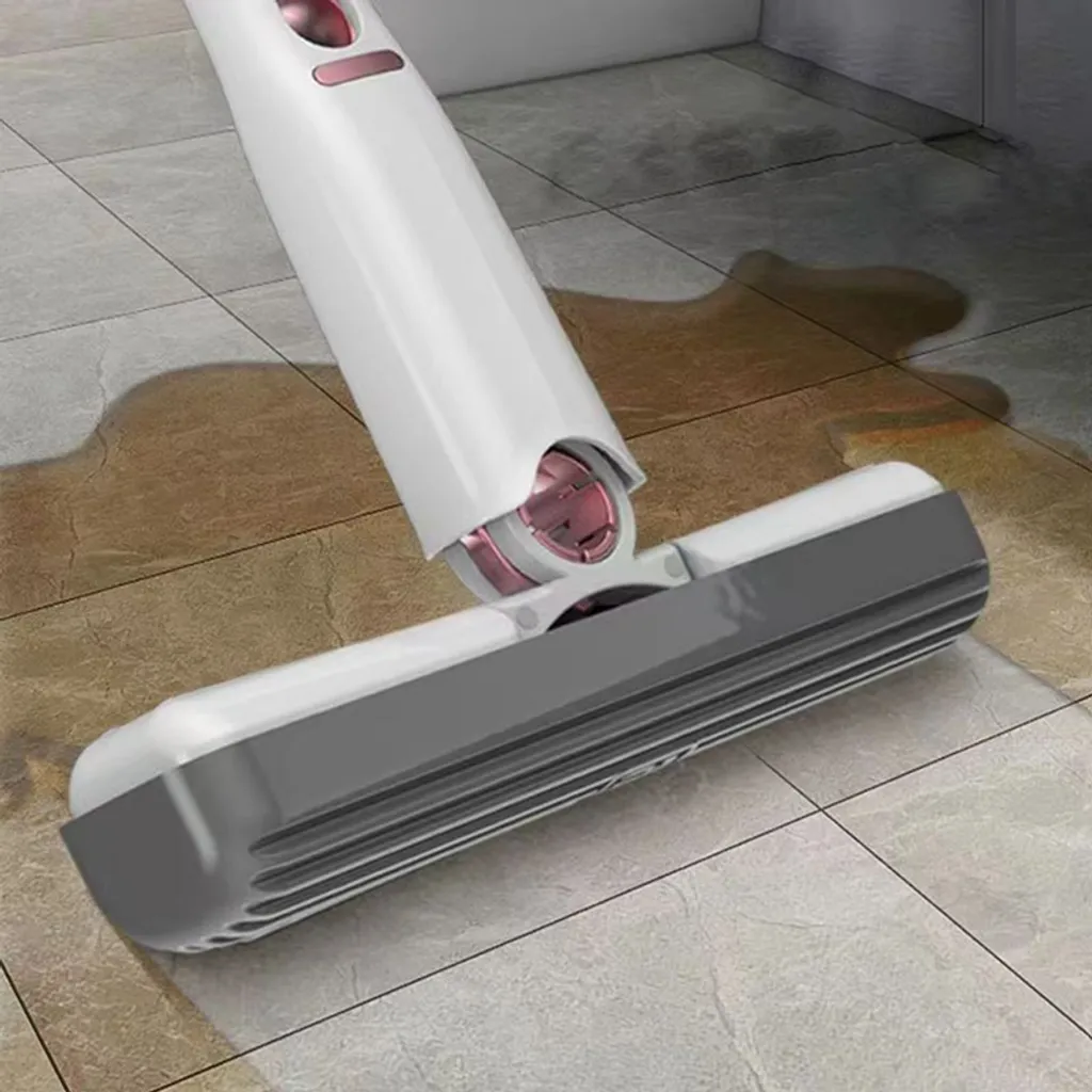 Redcoringe 29.5CM Wasser Wischer Reinigung Mop Tragbarer Squeeze Mop Teleskopischer Mini-Wischmopp, Multifunktionaler Reinigungsmopp Badezimmer/Schreibtisch/Glasreinigung Wischmops – Bild 6