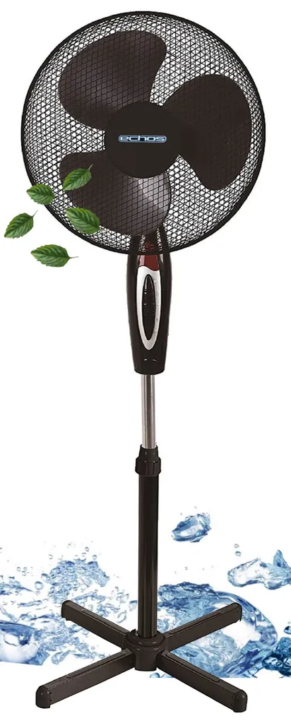 Echos Standventilator | Oszilierender Ventilator | Windmaschine | 40 Watt | 41 Cm Ø – Bild 5