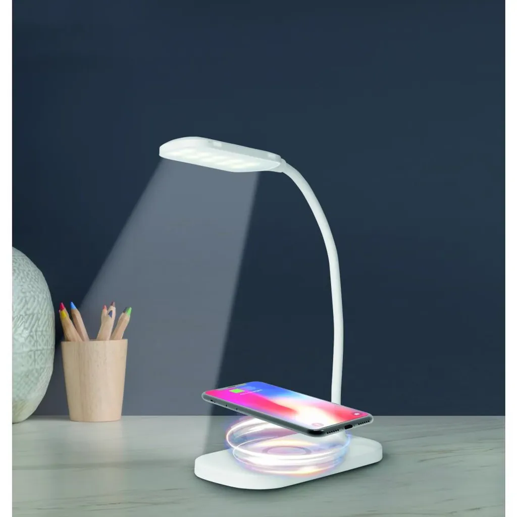 Maxxworld MAXXMEE LED-Tischleuchte Mit Wireless Charging - 3 Farbtemperaturen LED Tischleuchte Tischlampe Lampe USB Leuchte Wireless Touchfunktion Leselampe – Bild 8