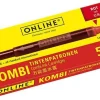 ONLINE Schreibgeräte ONLINE® 17307/12 Tintenpatronen Für Füller Rot 5 St.