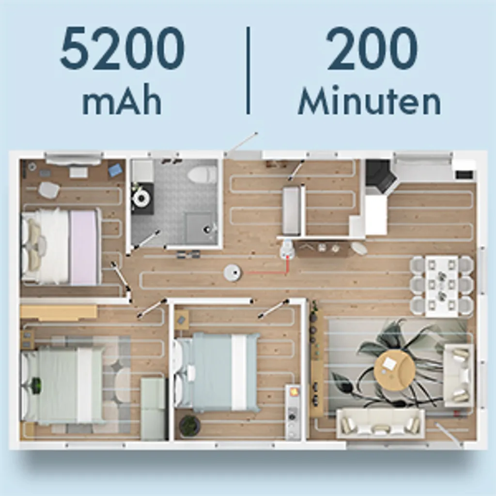 Yeedi Vac Station 3 In 1 Staubsauger Roboter Mit Auto-Empty Dock Intelligente Staubabsaugung Visuelle Navigation App Weiß – Bild 2