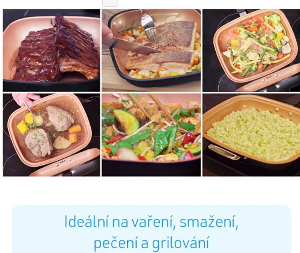 MediaShop Livington 2in1 Wendepfanne 'Black Doubletta Basic' – Bild 6