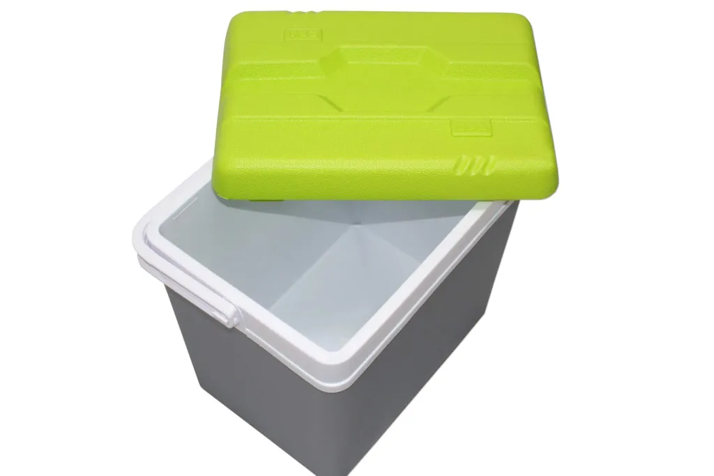 Eda Plastiques EDA Kühlbox 24 Liter Grau / Grün 1092-20 – Bild 5