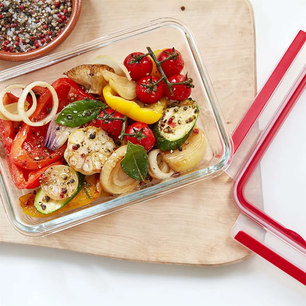 Emsa Clip & Close Glas Frischhaltedose Rechteckig 3,0 L, 513922 – Bild 8