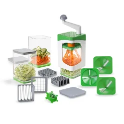 Genius Nicer Dicer Julietti Spiralschneider Deluxe-Set 17-tlg, A82121