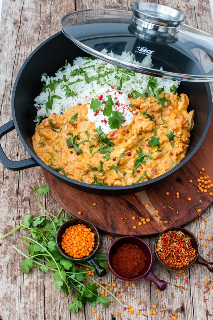 ELO Servierpfanne Rund 32cm Mit Glasd. – Bild 2