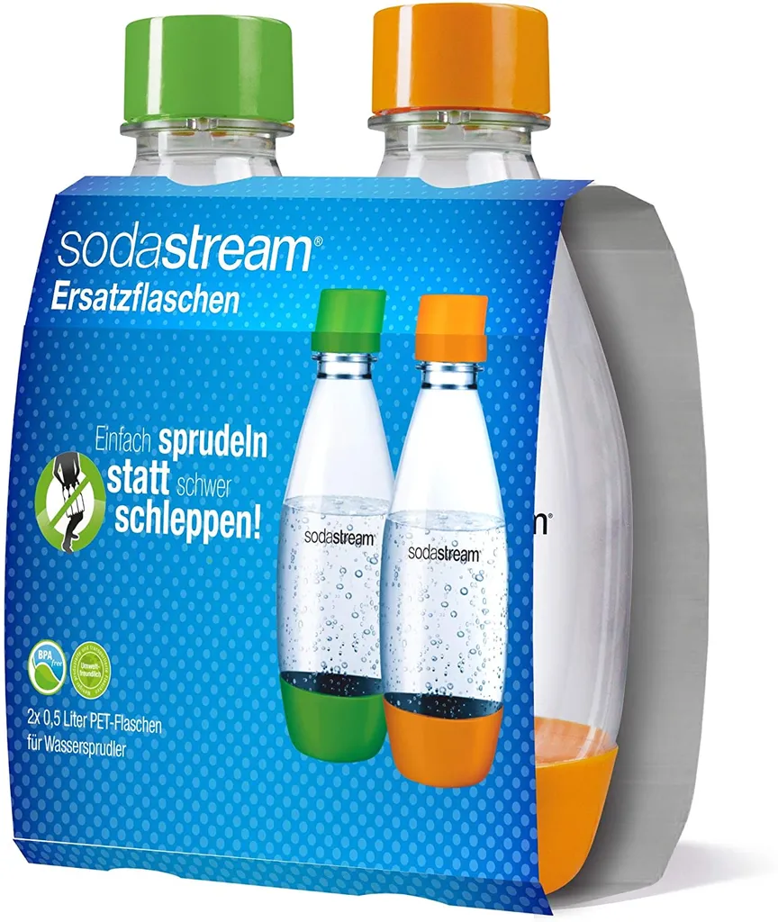 SodaStream SC PET Flasche Duopack Tropfenform – Bild 4