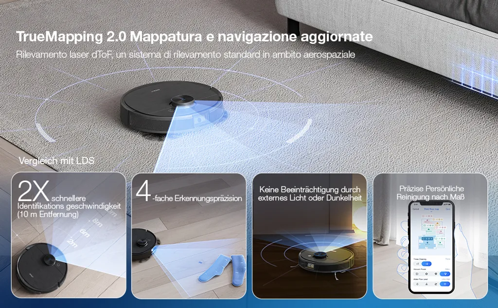 Ecovacs DEEBOT T9 AIVI Schwarz – Bild 7