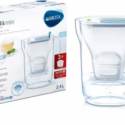 Brita Marella Wasserfilterkanne Weiß Mit 4 Kartuschen Maxtra+