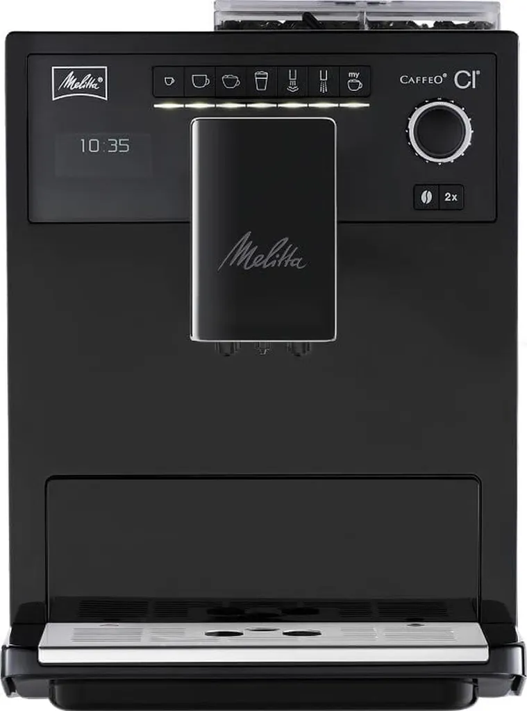 Melitta MELLITA CI Pure Black Kaffeemaschine - MAE970-003 - 4 Kaffeestärken, 3 Mögliche Einstellungen Der Konischen Stahlmühle – Bild 2