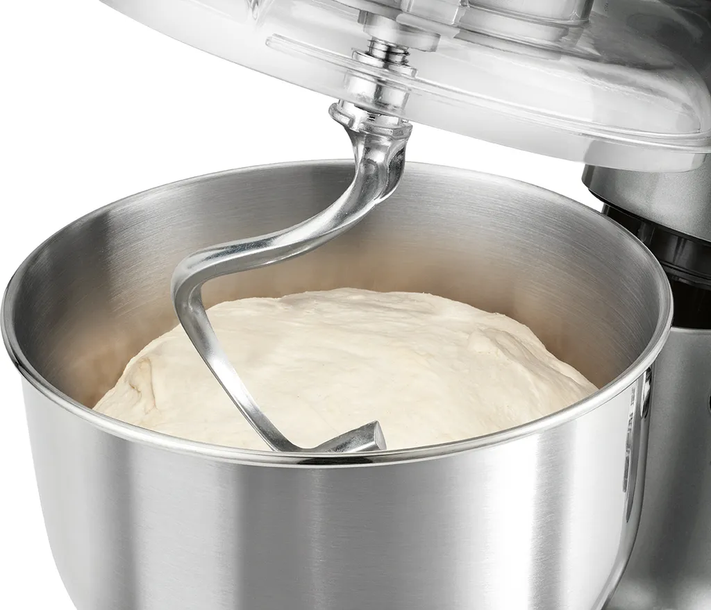 Bomann KM 1395 CB - 6,2 L - Edelstahl - Kneten - Mixen - Edelstahl - 1200 W - 220 - 240 V – Bild 3