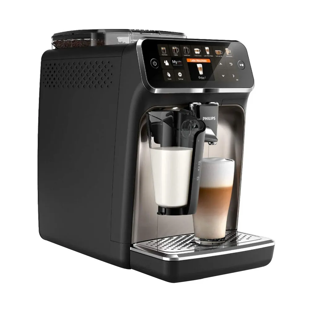 Rubies Does Not Apply Philips Series 5400 Kaffeevollautomat – Lattego Milchsystem, 12 Kaffeespezialitäten, Intuitives Display, 4 Benutzerprofile, Chrom (EP5447/90), Chrom / Einzigartig – Bild 15