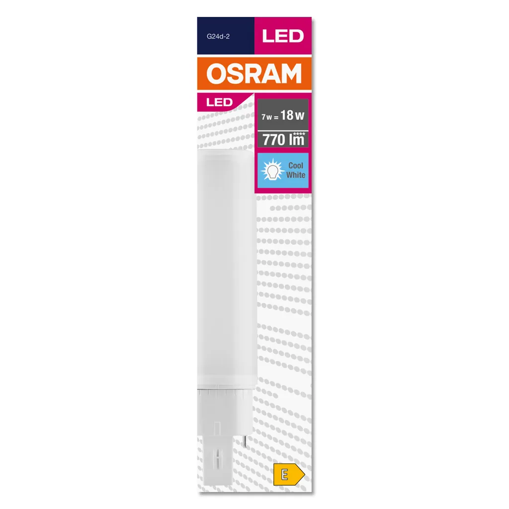 Osram Dulux D LED EM 7W 2P G24d-2 770lm 840 Neutralweiß 4000K – Bild 6