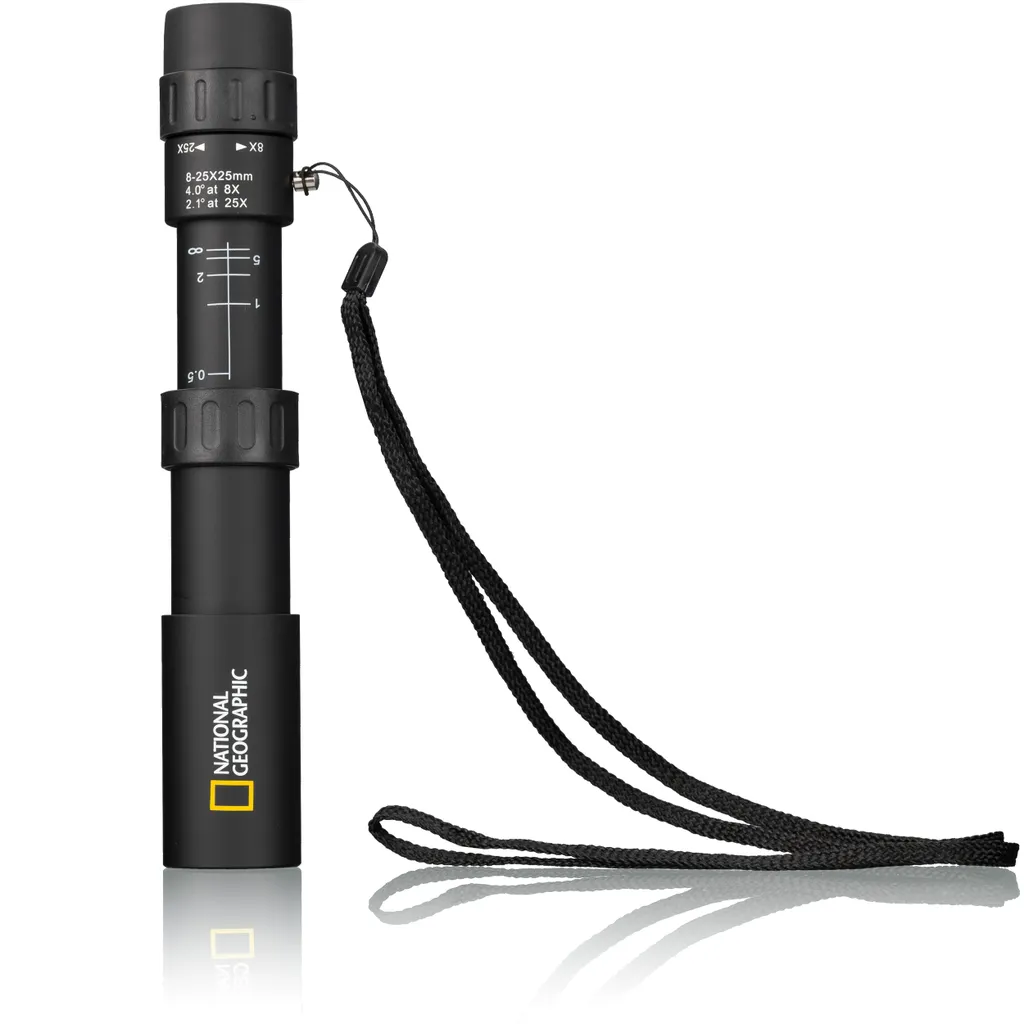NATIONAL GEOGRAPHIC Set 8–25x25 Zoom-Monokular + Kompass – Bild 4