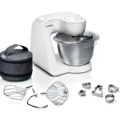 BOSCH Küchenmaschine MUM5 Inkl. Ausstecher 700 Watt Weiß Teigmaschine