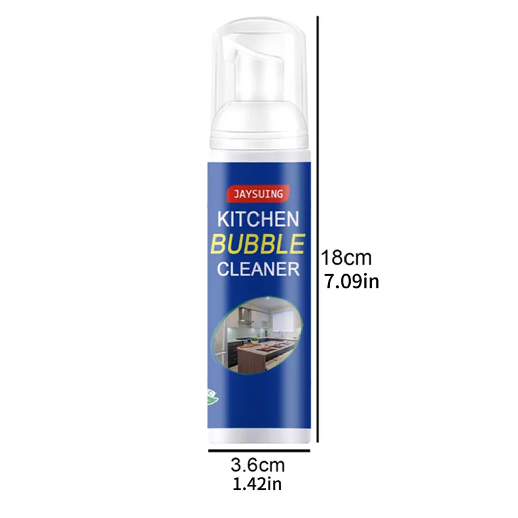 Ljianglishnw 100ml Reiniger Küchen Fettlöser, Multifunktionales Leistungsstarker Fleckenentferner Küchenreiniger, Fettreiniger Fettfleckenentfernung – Bild 2