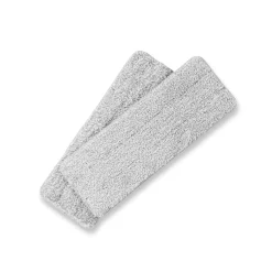 Maxxworld CLEANmaxx 2x Ersatz-Wischtuch 32 X 13,5 Grau Für Komfort-Mopp