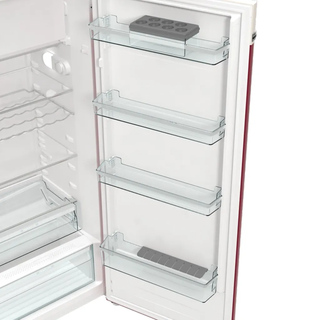 Gorenje OBRB615DR Kühl-Gefrier-Kombination Retro Rot 247 L FrostLess – Bild 8