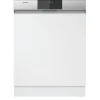 Gorenje GI 62040 X Einbau-Geschirrspüler 60cm Teilintegriert - Silberfarbene Bedienblende -13 Maßgedecke - Edelstahlbottich - Geschirrkorb - AquaStop - Selbstreinigende Filter
