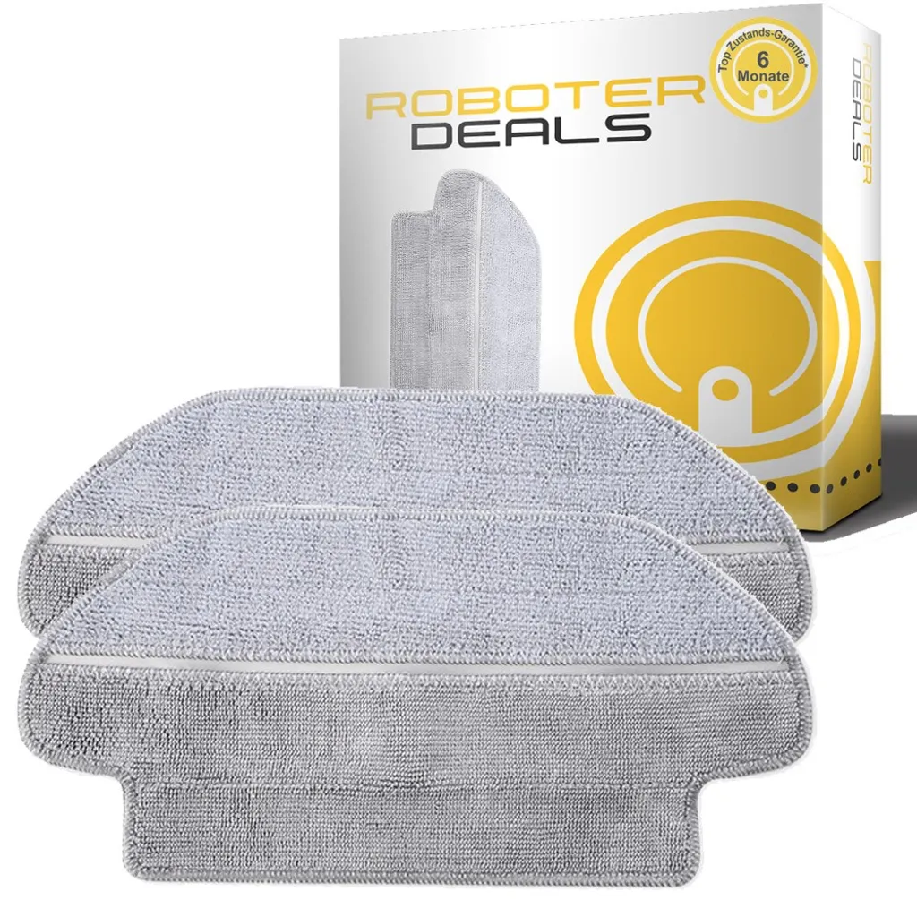 Roboter-Deals Mikrofaserpad (2 Stück) Xiaomi Mi Mop Pro Staubsaugroboter