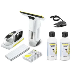 Kärcher Akku-Fensterreiniger WV 6 + KV 4 Premium Mit Schnellladegerät Inkl. 2x Reinigungsmittel RM 503