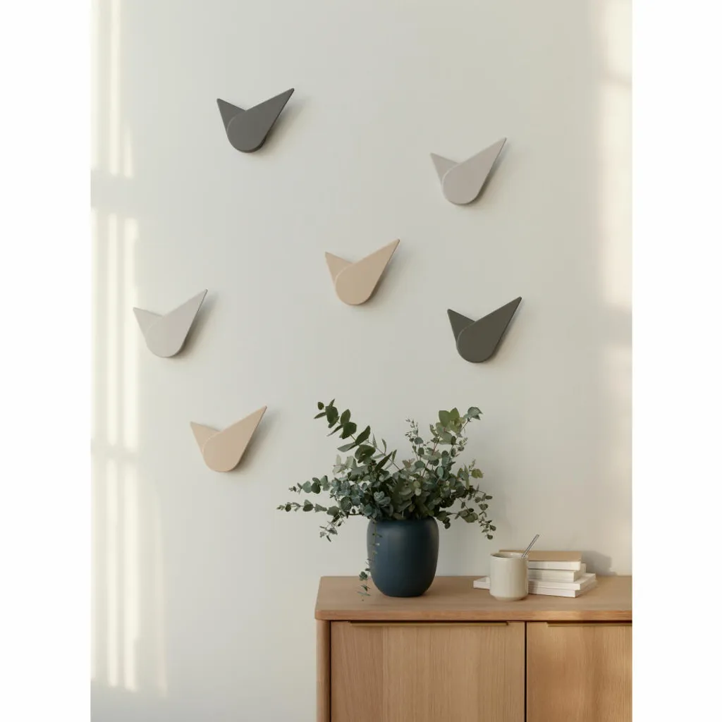 Stelton BIRDIE Wanduhr In Verschiedenen Farben, Ausführung:Wanduhr Birdie - Dark Grey – Bild 2