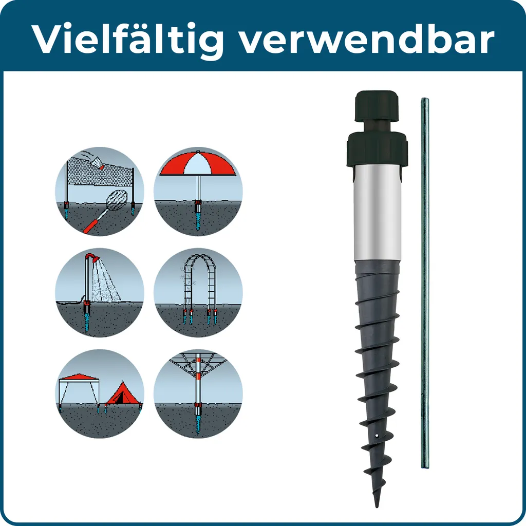 BLOME 335-20 Bodenhülse DuoFix Geeignet Für Ø 17-55 Mm, Mehrfarbig – Bild 14