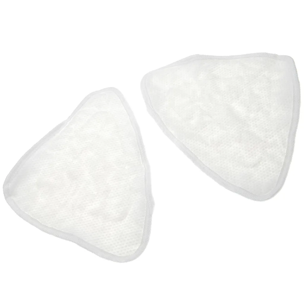 Vhbw 2x Wischbezug Kompatibel Mit Vileda Steam Dampfreiniger, Dampfmop - Mikrofaser, Weiß – Bild 2