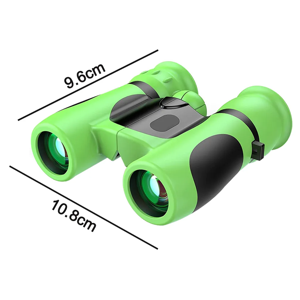 Mmgoqqt Fernglas Für Kinder, Ideales Geschenk, Spielzeug, 8 X 21, Hohe Auflösung, Echte Optik, Kompaktes Kinder-Fernglas, Stoßfest, Mini-Teleskop Für 3–12 Jahre, Jungen, Mädchen, Kinder, Vogelbeobachtung, Outdoor-Spiele,Green – Bild 5