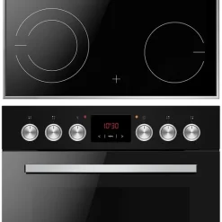 Amica EHC 933 107 SM Herd-Set Ofen 65 L Steam Clean Bräter-Zone Timer EEK: A